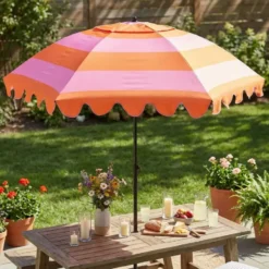 Mica Decorations Kantelbare Parasol 238 x Ø197 cm