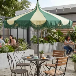Mica Decorations Kim Parasol met Draagtas 238 x Ø235 cm