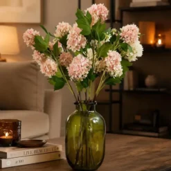 Mica Decorations Kunstbloem Viburnum Floristic - H77 cm - wit