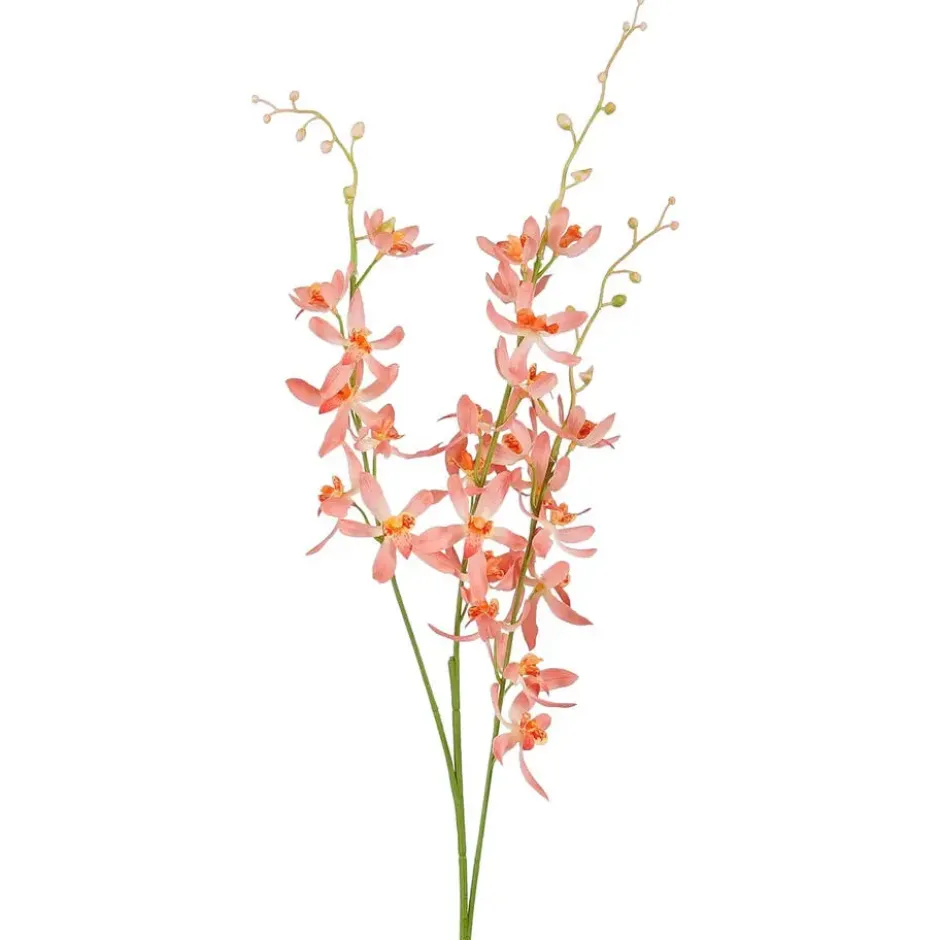 Mica Decorations Kunstbloem Orchidee Florist - H95 cm - roze