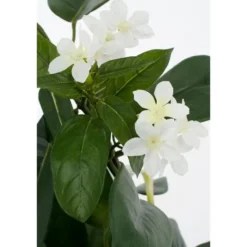 Mica Decorations Kunstplant - stephanotis bruidsbloem - wit - 50 cm