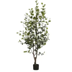 Mica Decorations Kunstplant Eucalyptusboom in Pot - H180 x Ø80 cm