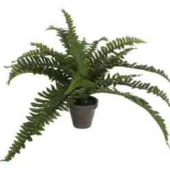 Mica Decorations Kunstplant - varen - groen - in pot - 45 x 35 cm
