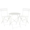 Mica Decorations Laurence Bistroset - Set van 3 - Metaal - Wit