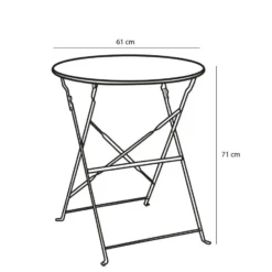 Mica Decorations Laurence Bistroset - Set van 3 - Metaal - Wit