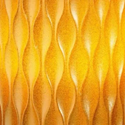 Mica Decorations LED stompkaarsen - 3x st- goud -10/12.5/15 cm