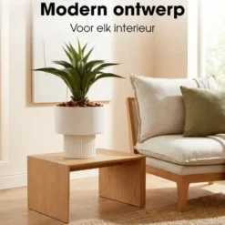Mica Decorations Lux Bloempot – Off-white