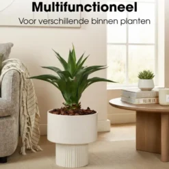 Mica Decorations Lux Bloempot – Off-white