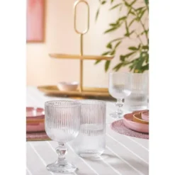 Mica Decorations Merlot Drinkglas - Set van 6 - 400 ml - Transparant