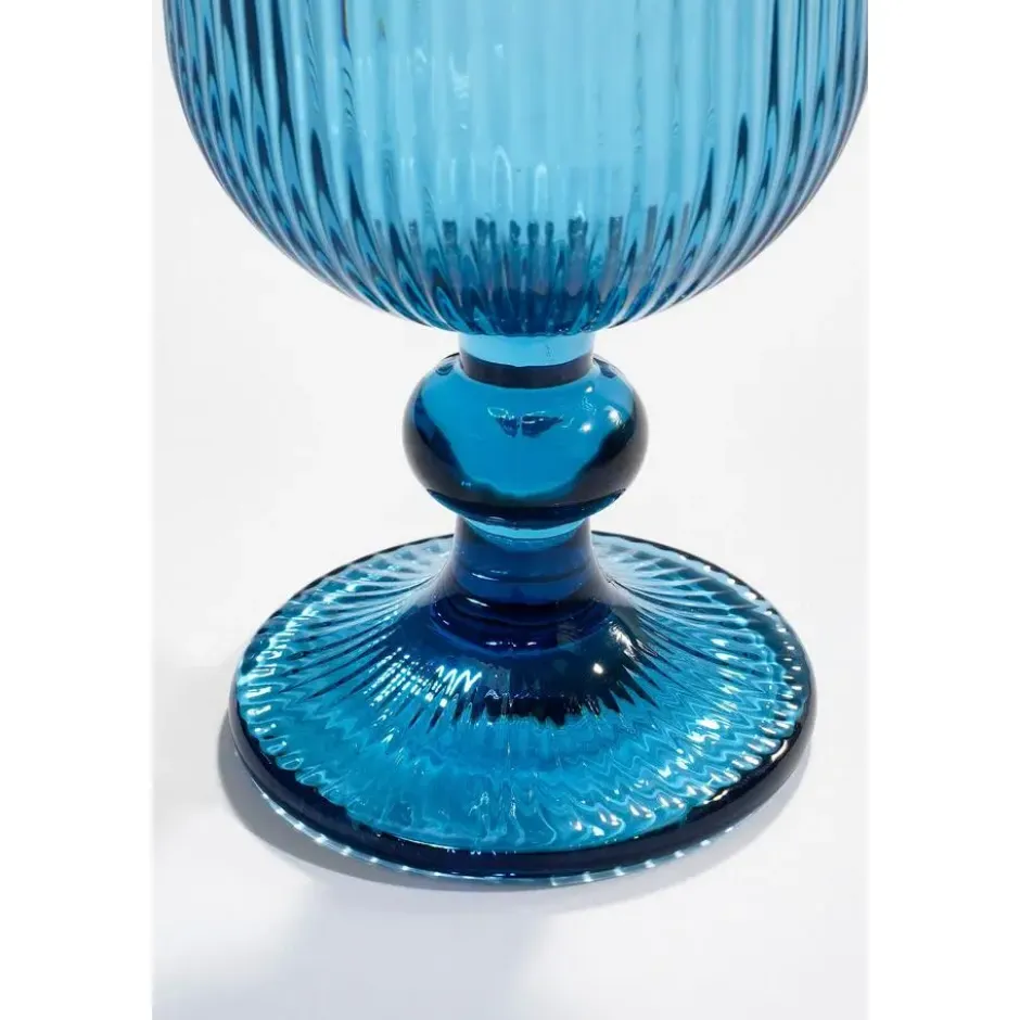 Mica Decorations Merlot Wijnglas - Set van 6 - 250 ml - Blauw