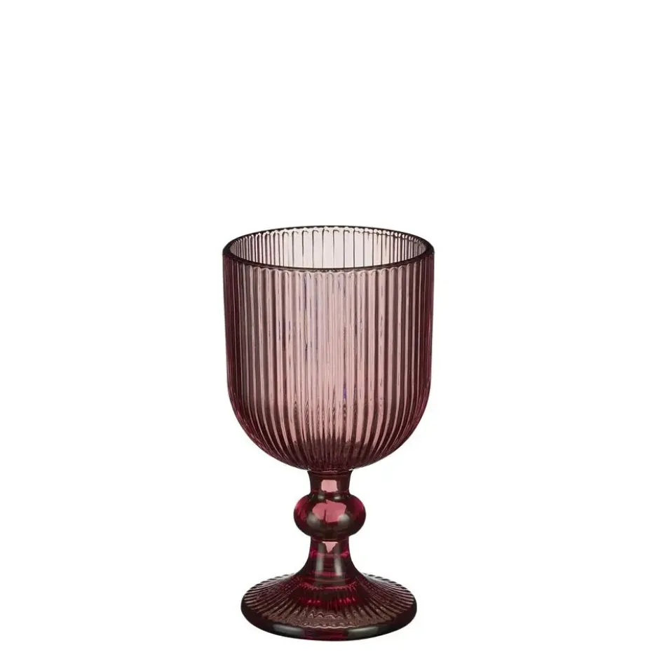 Mica Decorations Merlot Wijnglas - Set van 6 - 250 ml - Paars