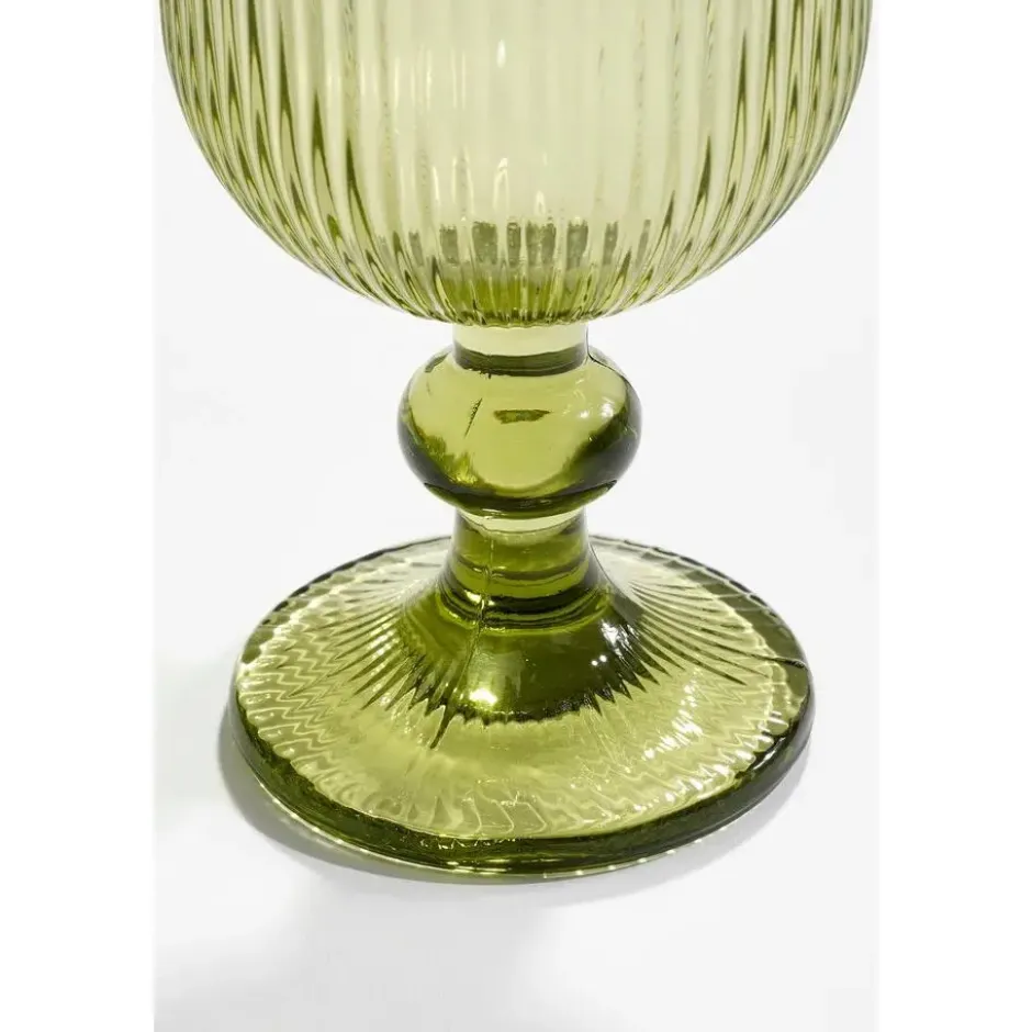 Mica Decorations Merlot Wijnglas - Set van 6 - 250 ml - Lichtgroen