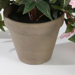 Mica Decorations Petunia Hangende Kunstplant in Bloempot Roze