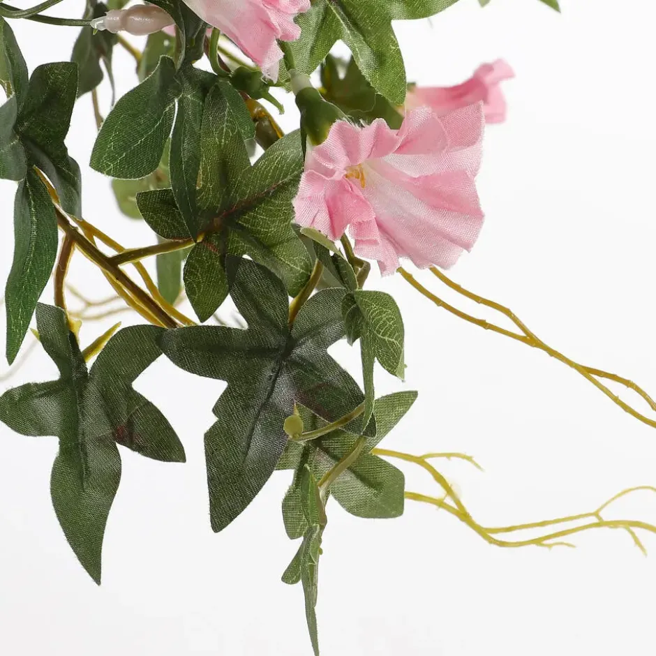 Mica Decorations Petunia Hangende Kunstplant in Bloempot Roze