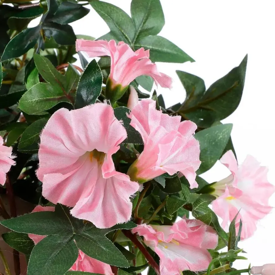 Mica Decorations Petunia Hangende Kunstplant in Bloempot Roze