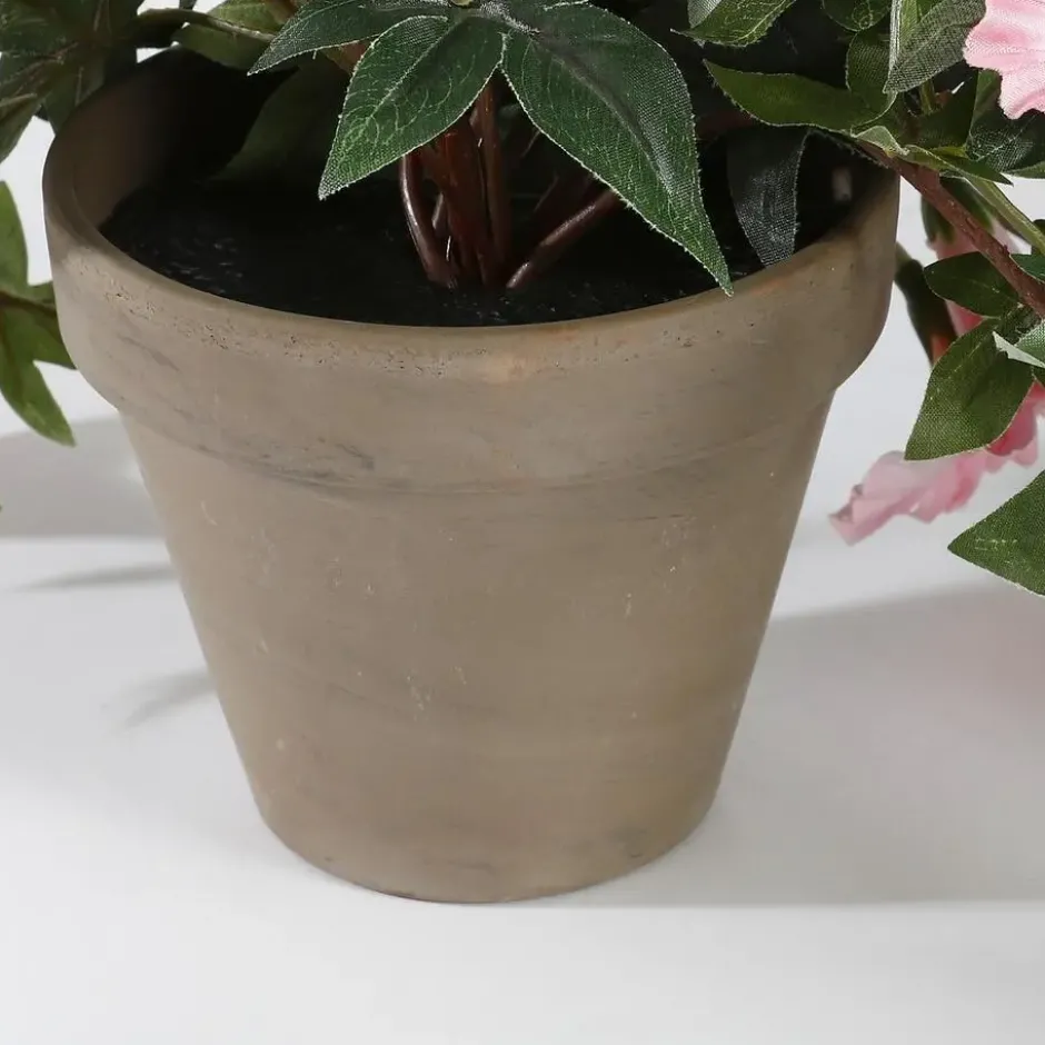 Mica Decorations Petunia Hangende Kunstplant in Bloempot Roze