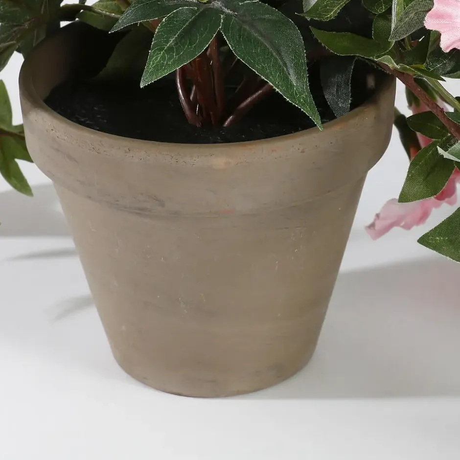 Mica Decorations Petunia Hangende Kunstplant in Bloempot Roze