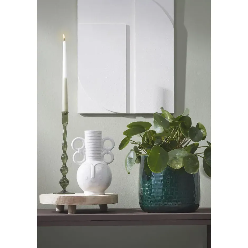 Mica Decorations Plantenpot - Keramiek - green - 24 x 21 cm