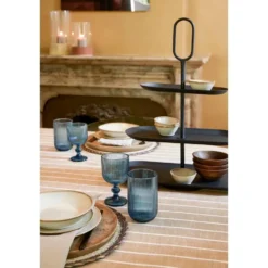 Mica Decorations Rama Etagere 3 Laags - L48 x B20 x H55 cm - Zwart