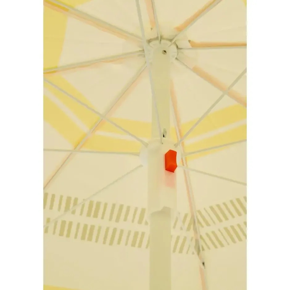 Mica Decorations Strandparasol - H180 x Ø160 cm - Geel