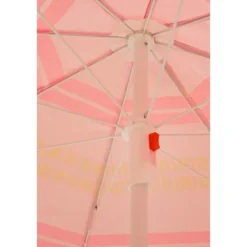 Mica Decorations Strandparasol - H180 x Ø160 cm - Lichtroze