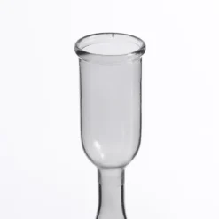 Mica Decorations Trent Kandelaar - H33 x Ø9 cm - Glas - Donkergrijs