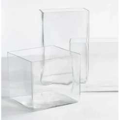 Mica Decorations Vaas - accubak - rechthoekig - 20 x 10 x 30 cm
