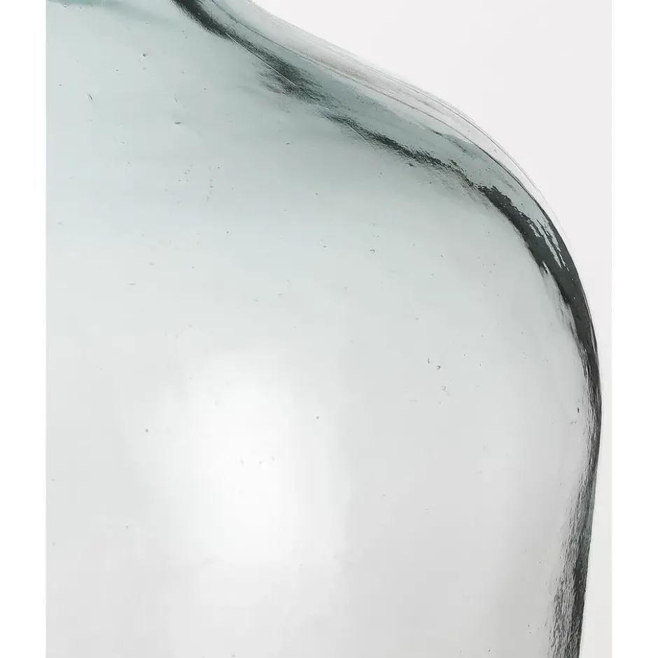 Mica Decorations Vaas Diego - flessenhals - gerecycled glas - 42 cm