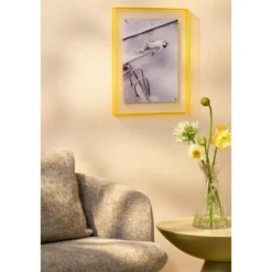 Mica Decorations Wanddecoratie Vrouw - L40 x B3 x H50 cm - Acryl