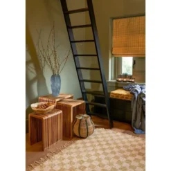 Mica Decorations Yonker Plantentafel - Set van 3 - Bruin