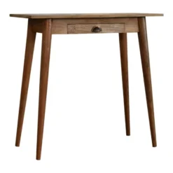 Mini Eiken-achtige Schrijftafel - Nordic Stijl