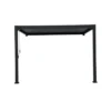 Mirador Classic overkapping muur 300 x 400 cm antraciet
