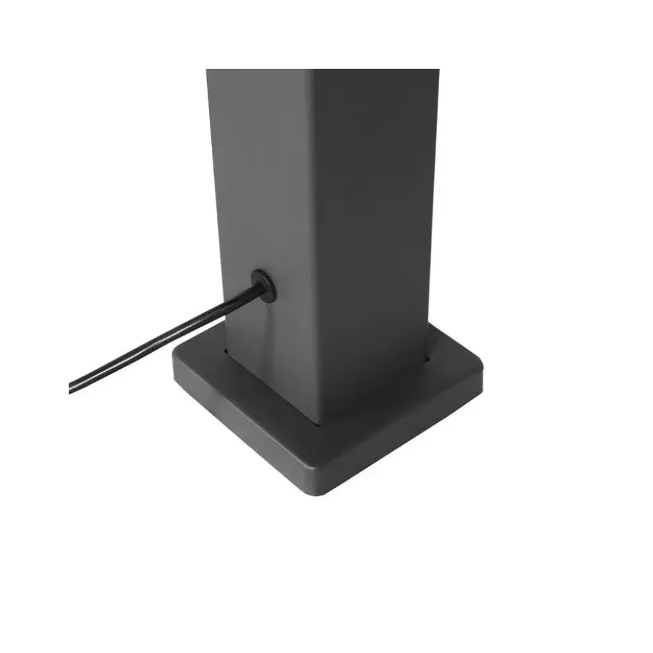 Mirador Deluxe overkapping elektrisch met LED 300 x 400 antraciet