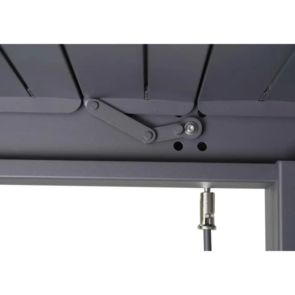 Mirador Deluxe terrasoverkapping 300 x 900 cm antraciet