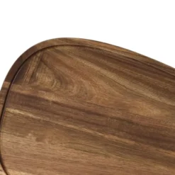 MISOU Bijzettafel Set van 2 GAIA- Bruin