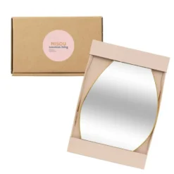 MISOU Wandspiegel Halo Ovaal - Goud