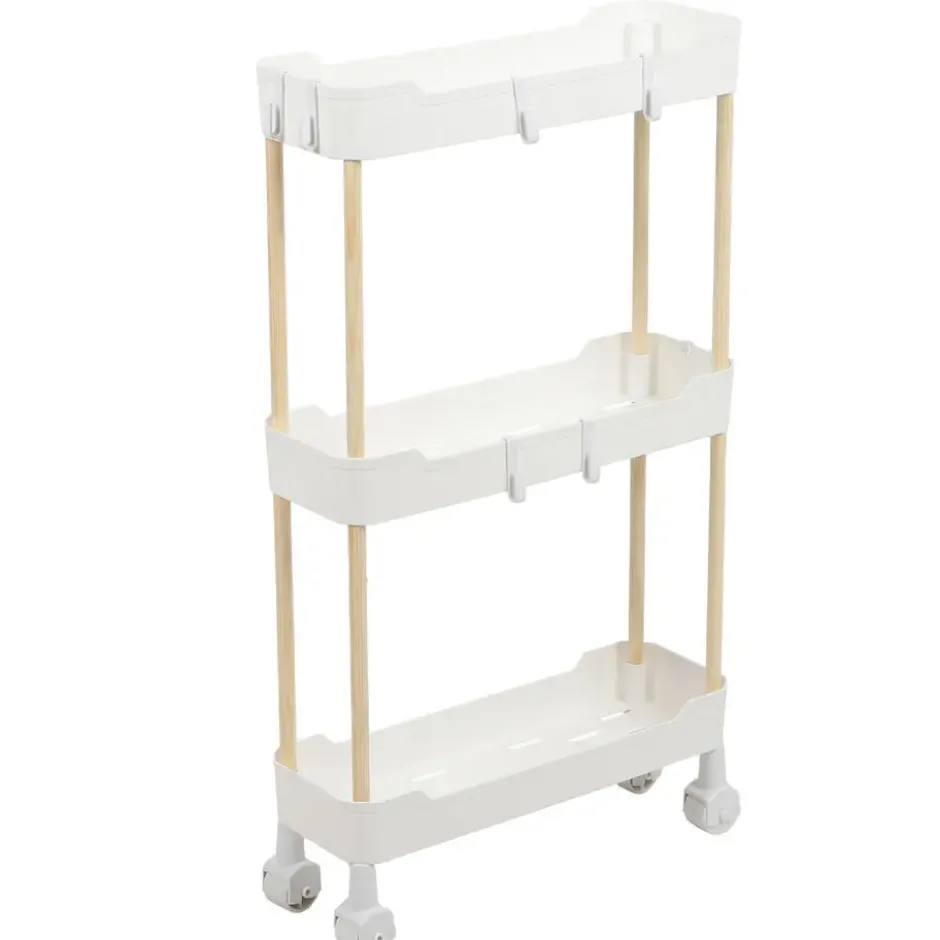 Modern Spirit Keuken/badkamer trolley - 3 laags - 40 x 70 cm