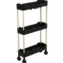 Modern Spirit Keuken/badkamer trolley - 3 laags - 40 x 70 cm