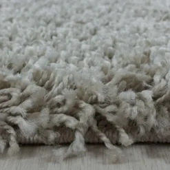 Monaco Soft Shaggy Hoogpolig Vloerkleed Beige - 240x340 CM