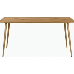 Monza - Eettafel 160x90 cm voor 8 in eiken MDF