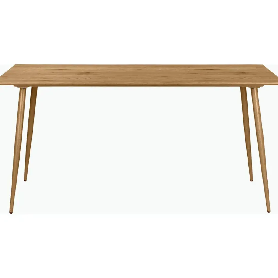 Monza - Eettafel 160x90 cm voor 8 in eiken MDF