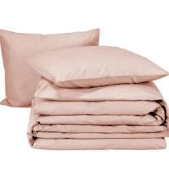 Moodit Dekbedovertrek Basil Pearl Pink - Tweepersoons - 200 x 220 cm - Katoen