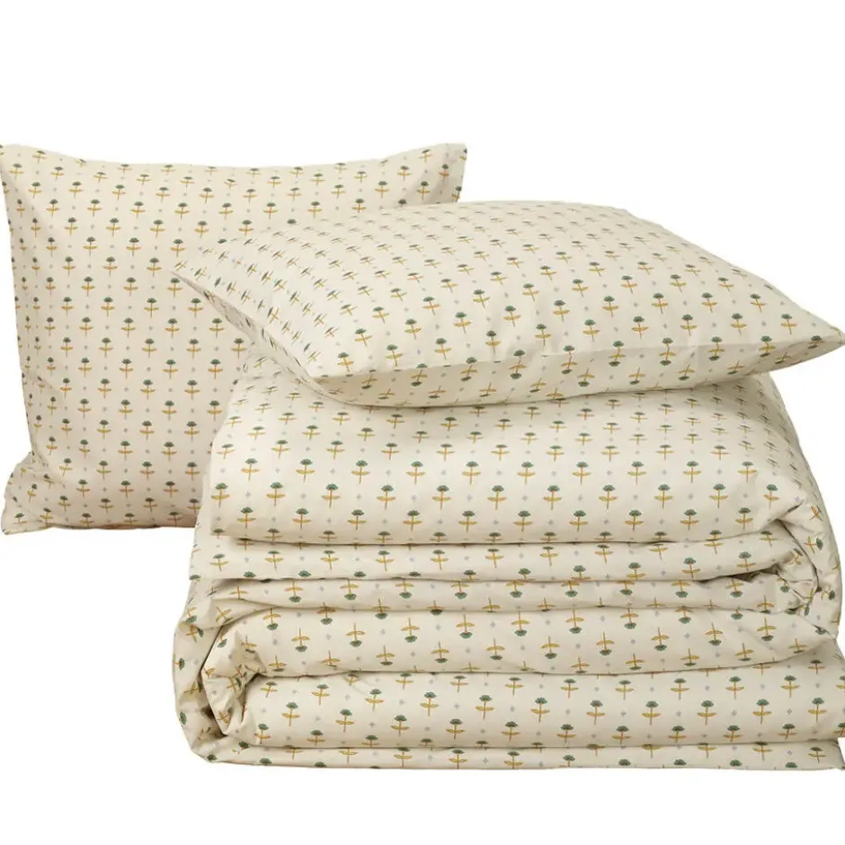 Moodit Dekbedovertrek Odil Sandflower - 240 x 220 + 2x 60 x 70 cm - Katoen