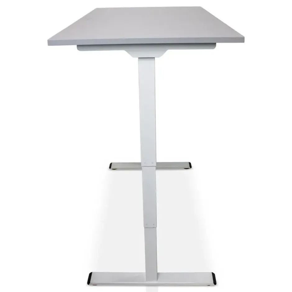 MRC COMFORT elektrisch ARBO zit-sta bureau - 180x80cm - wit - grijs