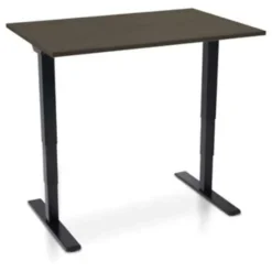 MRC COMFORT elektrisch zit sta bureau - 120x80 - bruin eiken