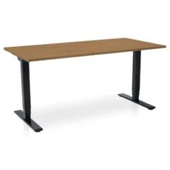 MRC COMFORT elektrisch zit sta bureau - 180x80 - havanna