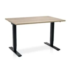 MRC COMFORT elektrisch zit sta bureau - 120x80 - midden eiken