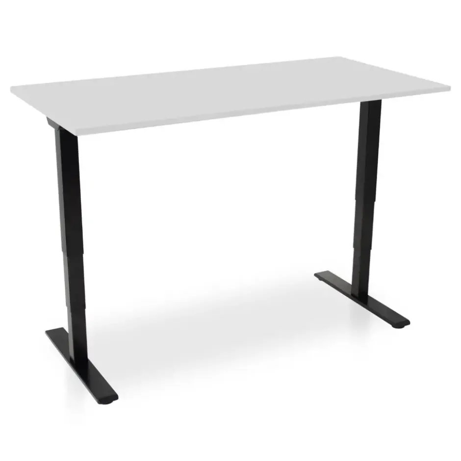 MRC COMFORT elektrisch zit sta bureau - 160x80 - grijs