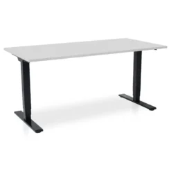 MRC COMFORT elektrisch zit sta bureau - 160x80 - grijs