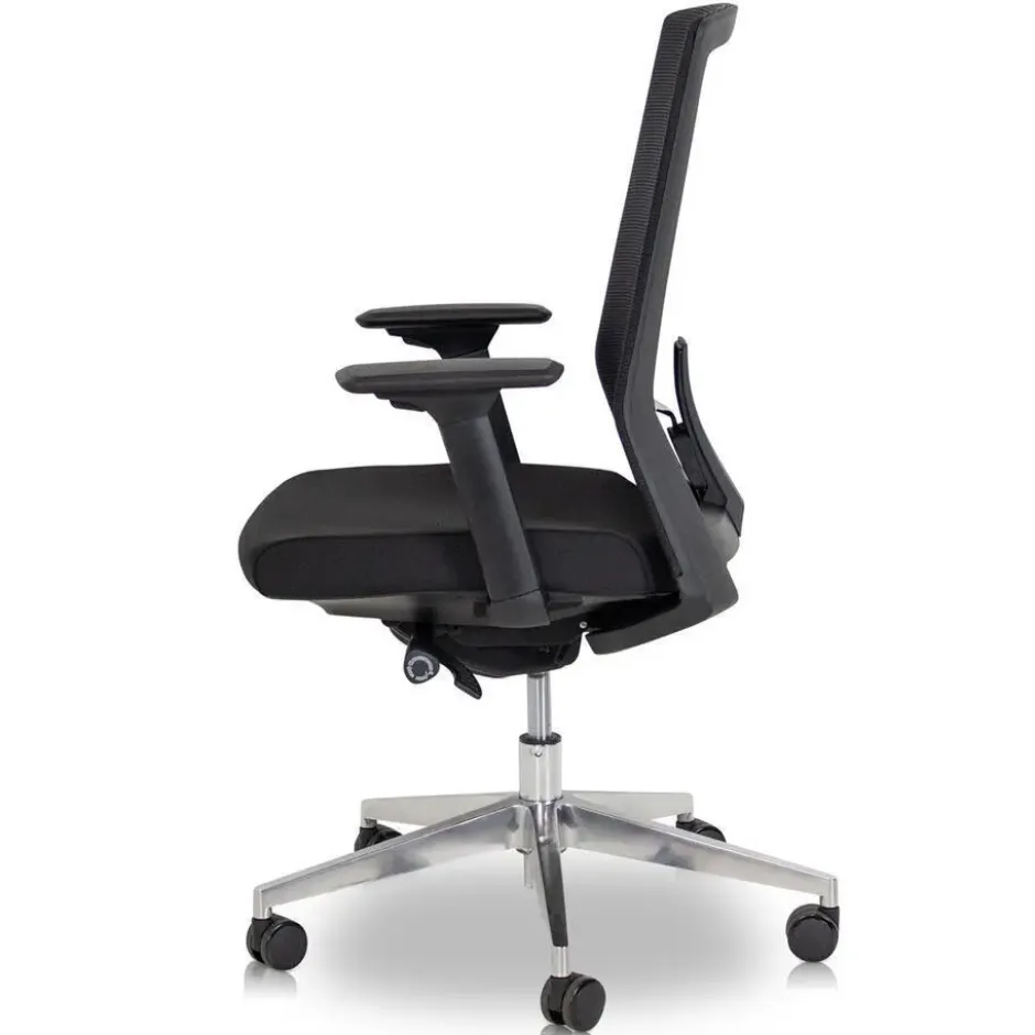 MRC COMFORT Set - Zit-sta bureau + stoel - 120x80 - robuust eiken
